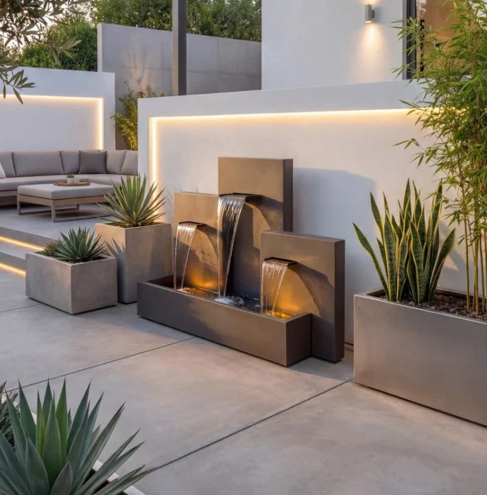 Sculptural Water Features – Damla Waterfall Designs - US
