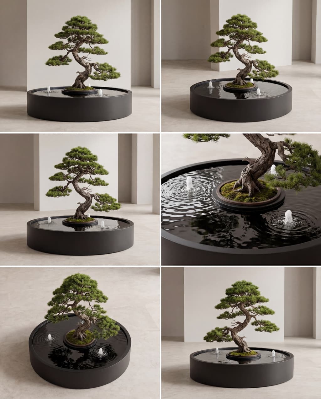 ENS Architectural Bonsai & Water Sanctuary The Masterpiece of Biophilic Luxury and Fluid Design