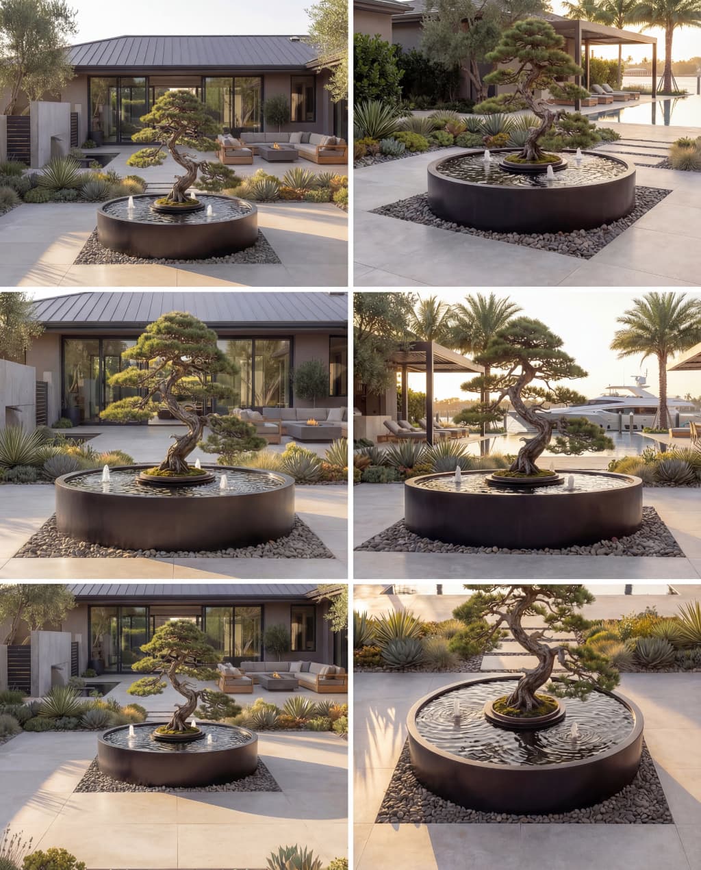 ENS Architectural Bonsai & Water Sanctuary The Masterpiece of Biophilic Luxury and Fluid Design