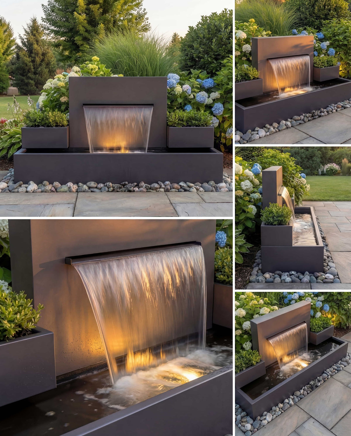 DS200 Architectural Symmetrical Waterfall – Damla Waterfall Designs - US