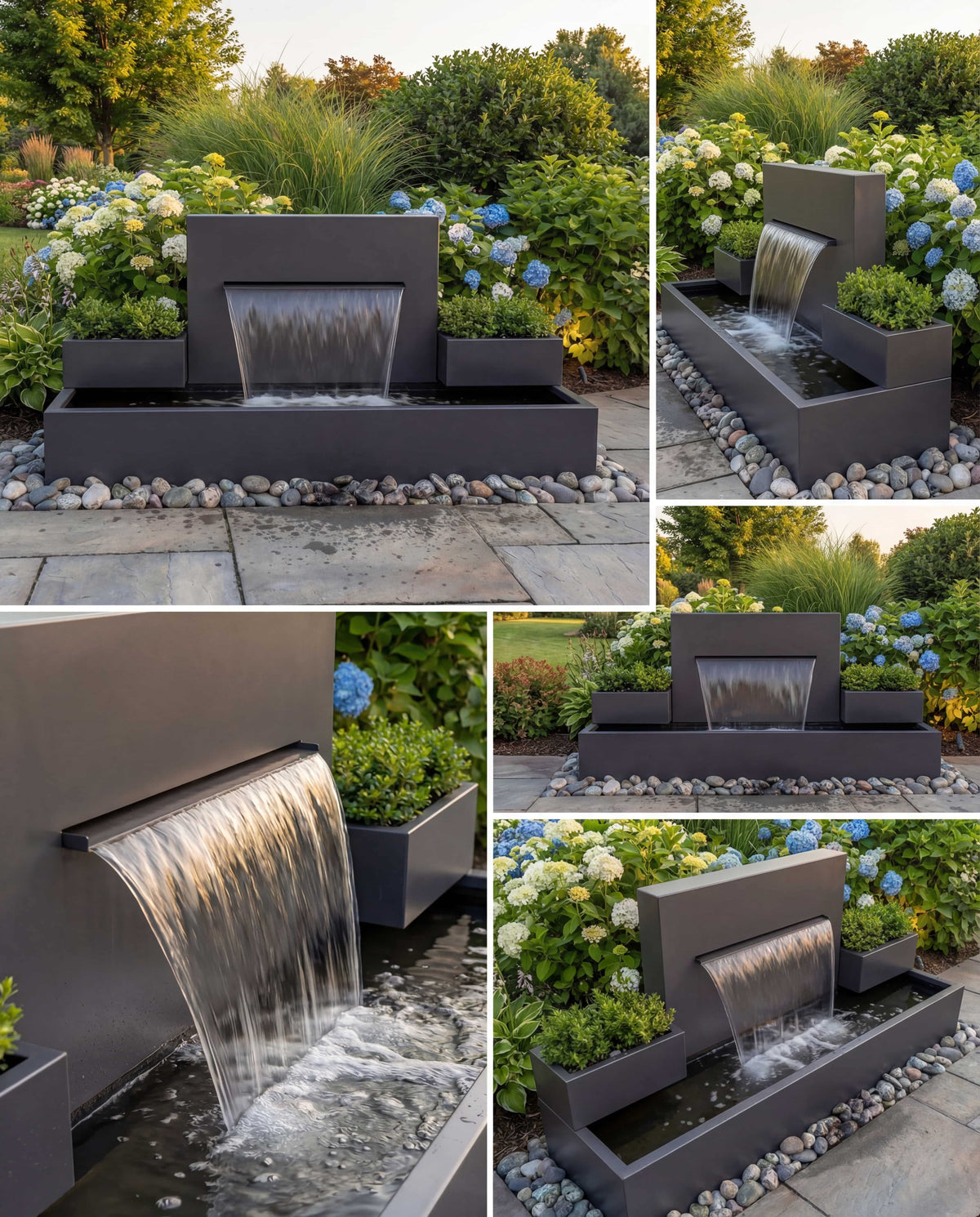 DS200 Architectural Symmetrical Waterfall – Damla Waterfall Designs - US