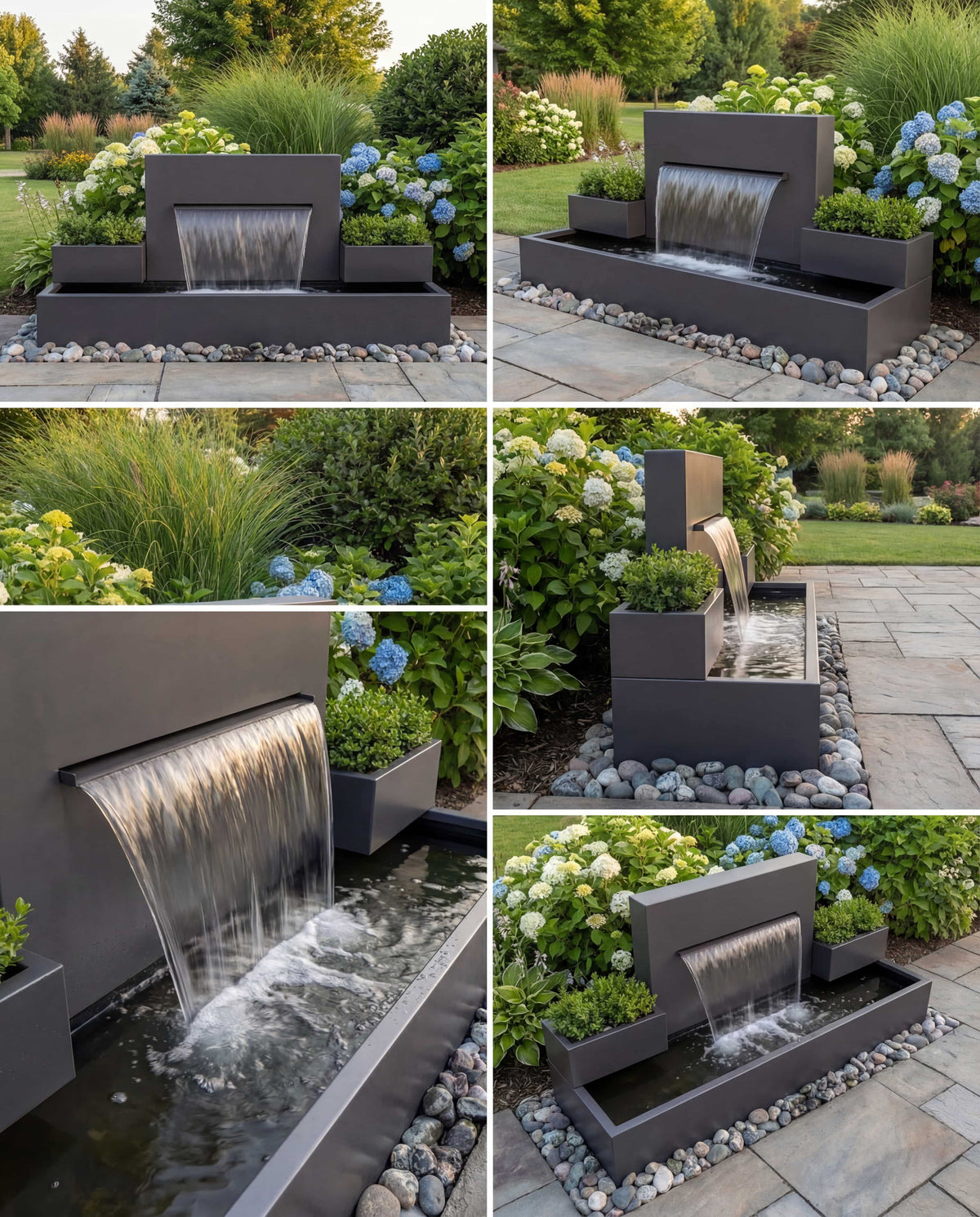 DS200 Architectural Symmetrical Waterfall – Damla Waterfall Designs - US