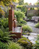 CW300 Corten Architectural Triple-Tier Waterfall