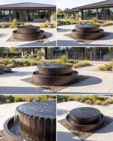 TOS Architectural Infinite Sphere Waterfall